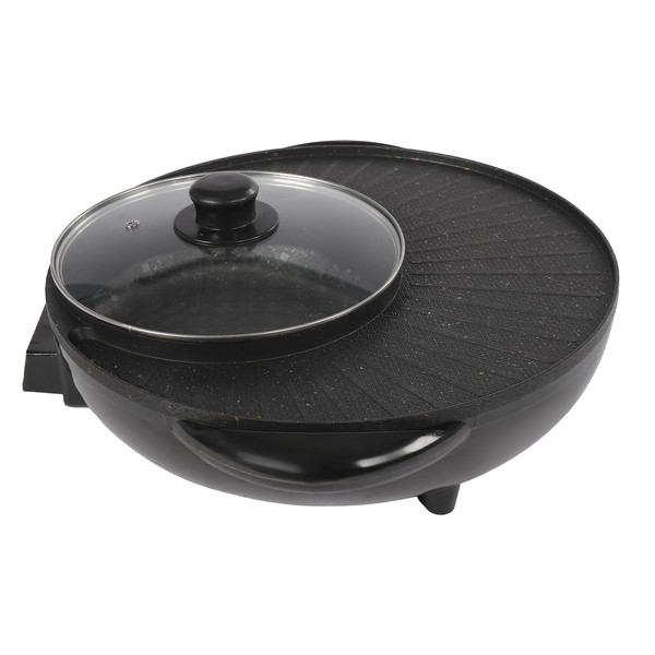 5L Hot Pot Electric with Grill Electric Hot Pot with