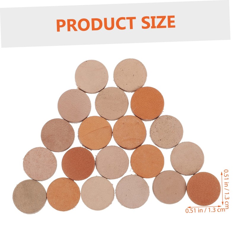 BESPORTBLE 20pcs Billiard Tips Replaceable Pool Stick Tips for Billiard