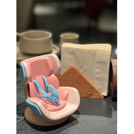 Car Seat Protector for 17cm Dolls,Air Vent Clip,Car Seat Diffuser Desktop Stand and Decorative Ornaments Suitable Display Doll,Cute Car Ornament Suitable for Blind Box Doll Fans and Collectors (4)