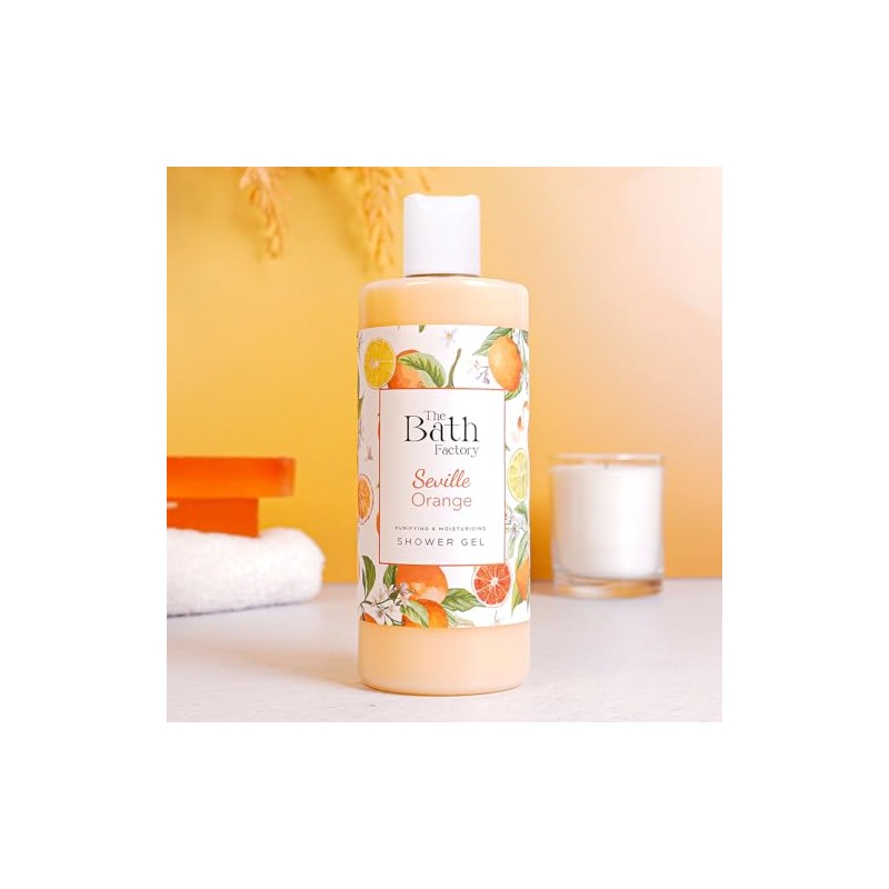 The Bath Factory, Sevilla Orange Shower Gel, 400 ml