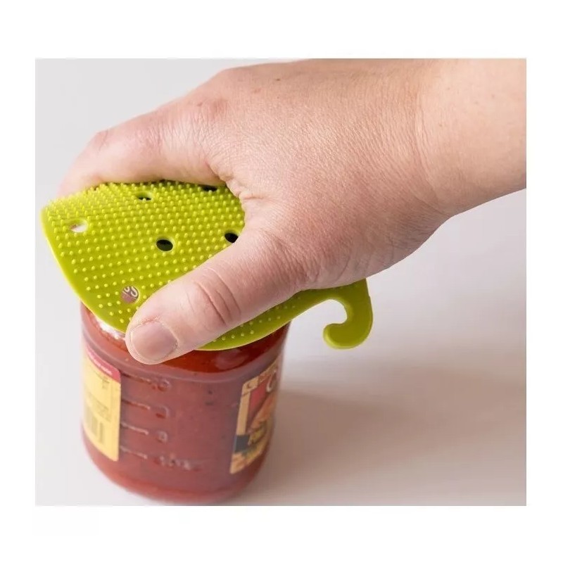 TechMel Cepillo Multifuncion Para Lavar Verduras Abre Frascos Y Mas