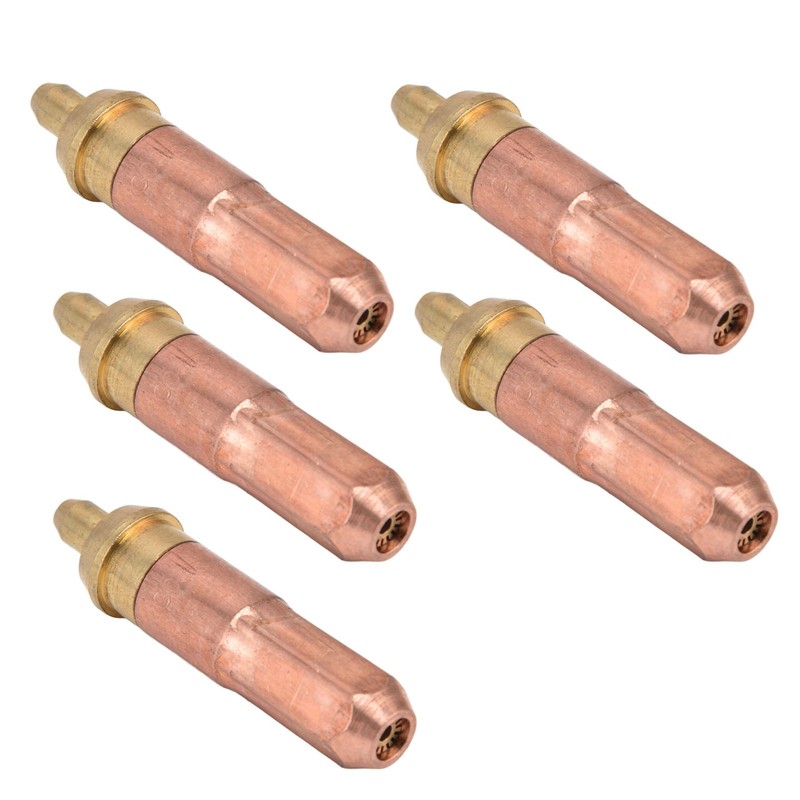 5Pcs Propane Cutting Torch Tips Plum Ring Shape Consumables Accessories