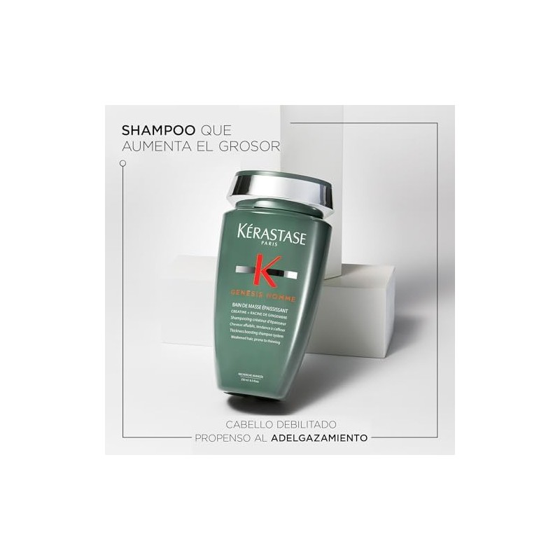 KÉRASTASE Bain de Masse Epaississant Shampoo Ayuda a aumentar el