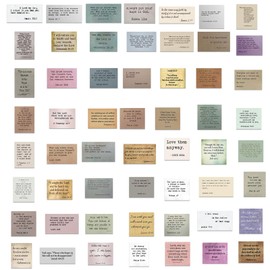 50pcs Bible Verse Stickers, Inspirational Jesus Stickers for Water Bottle, Christian Stickers for Adults, Waterproof Vinyl Bible Stickers for Laptop Scrapbook Journaling