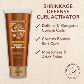 Creme Of Nature 7269128000 Pure Honey, Activador De Rizos 298Ml