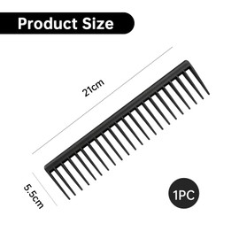 Tinminx Wide Tooth Detangling Comb with Air Cushion, Plastic Hair Styling Brush for Wet and Dry Hair, Curly Hair, Shower Use, Daily Grooming and Product Distribution