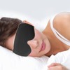 Night Eyeshade,Adjustable Eye Cover for Traveling - Night Sleeping Eye
