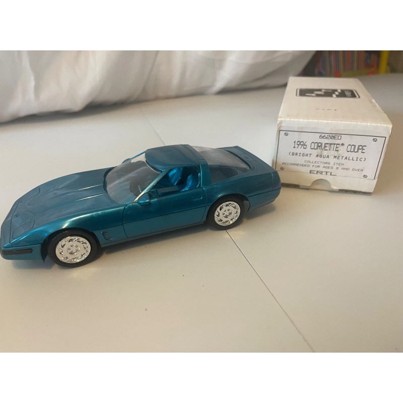 1996 Corvette Dealership Promo Car Bright Blue Metallic Coupe