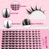 Extensiones De Pestañas Kit Efecto Manga Anime Mixto Lash