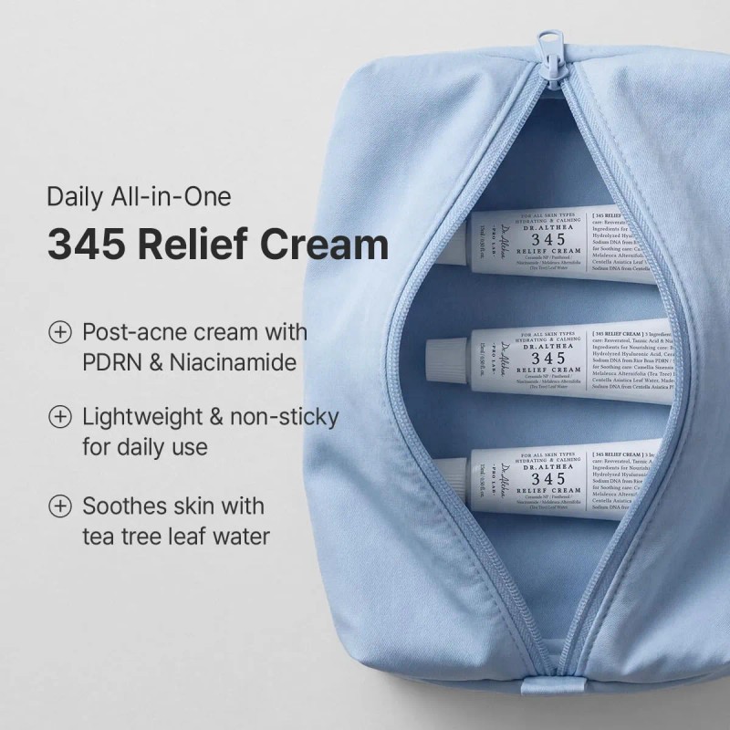 Kit De Viaje Vegano 345 Relief Cream & Mist, Perfecto