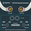 Eastman 30 Inch FIP Flexible Faucet Connector, 1/2 x 1/2