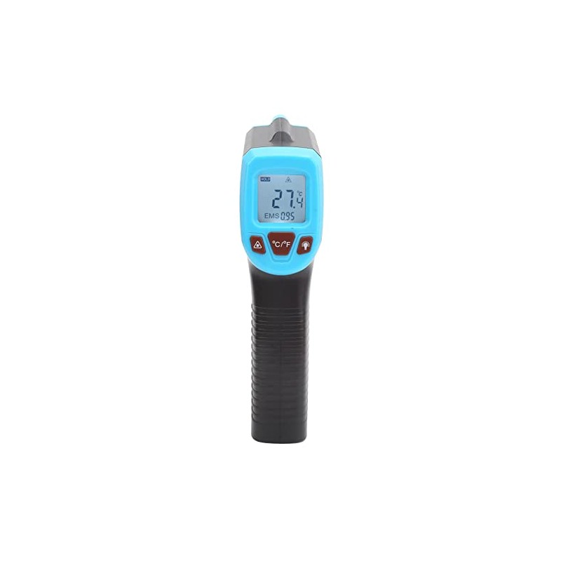 Infrared Temperature Measuring Gun, LCD Display, Industrial Thermometer, No Touch