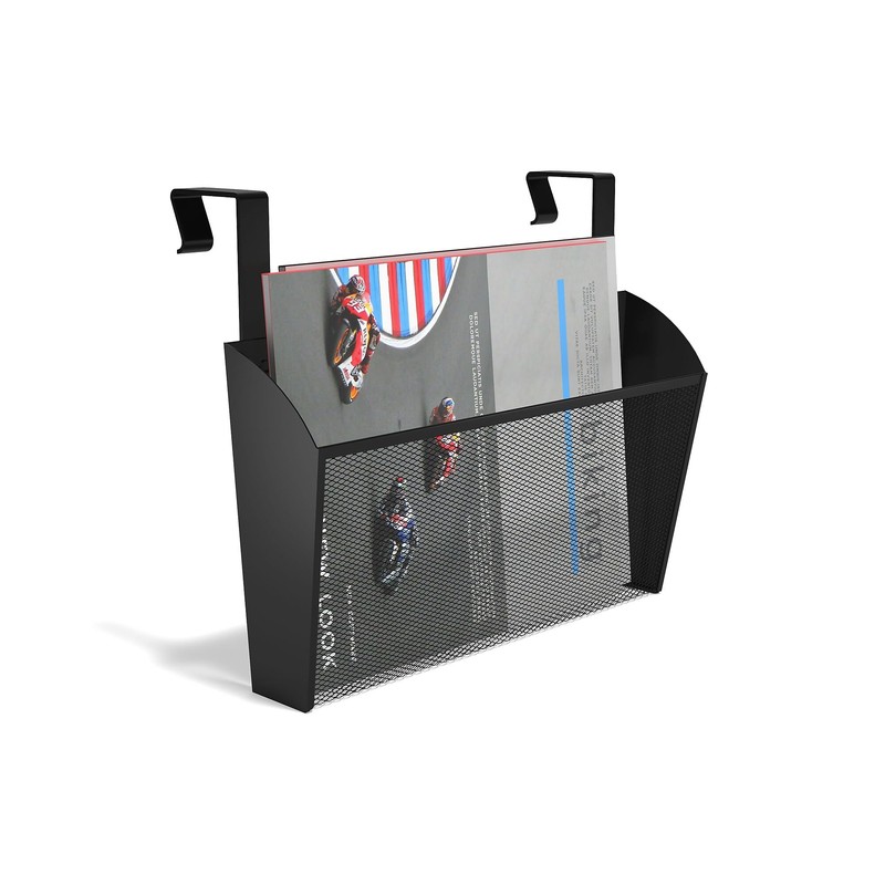 TRU RED Mesh Letter Wall File, 1-Pocket, Black – Wall-Mounted