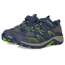 Merrell Trail Chaser Hiking Sneaker, Navy/Green, 11 US Unisex Big Kid
