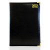 G4GADGET A5 Day A Page Diary Black 2025 | Hardback