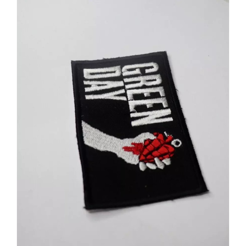 Unbranded Green Day Patch | Grenade Heart American Punk Rock