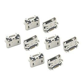 BGTXINGI USB Type B Standard Micro Port Socket Solder Connector 5 Pin SMD SMT Jack Socket Connector Pack of 100