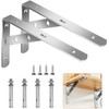 Shelf Bracket Heavy Duty 2 Pcs 90 Degree L Shaped