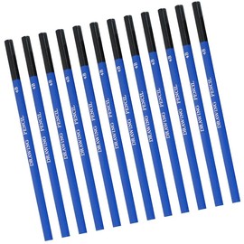 YIBOOOM Pencils, 4B, 12 Pieces, Thick Lead, Hexagonal Axis, Writing Pencils, For Hard Writing, Durable and Not Easy to Break, For Children with Low Brush Pressure, Drawing, Sketching, School Prep, For