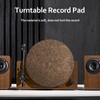 Zunate Cork Turntable Platter Mat, 12in, Shockproof, Audiophile Grade, Improves