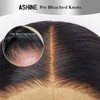 ASHINE 5x5 HD Lace Closure Body Wave Human Hair Closure