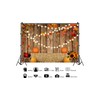 YYNXSY Fall Thanksgiving Photo Backdrop Autumn Retro Board Backdrops Wooden