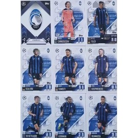 Match Attax 2024 2025 Atalanta Full Base Card Team Set