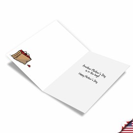 NobleWorks Pack of 3 Hilarious Mother's Day Greeting Cards with Envelopes (1 Designs, 3 Each) Mom's Moment C3159MDG-C3x1