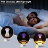 poeland Dazzle-Glow Diamond Light Bedside Lamp, Diamond Table Lamp with