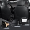 MINGBRON Leather Seat Covers,Car Seat Protector Waterproof,Seat Covers Full Set,