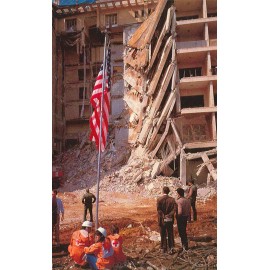 U.S. EMBASSY IN BEIRUT LEBANON AFTER BOMB(CL156*)