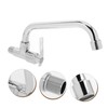 Operitacx Single Cold Water Faucet for Kitchen Wall-Mounted Quick-Open Modern