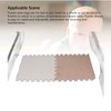 10pcs Plush Foam Floor Mat Washable Interlocking Carpet Tiles Cuttable