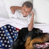 CafePress Rottweiler Flag Throw Blanket Super Soft Fleece Plush Throw