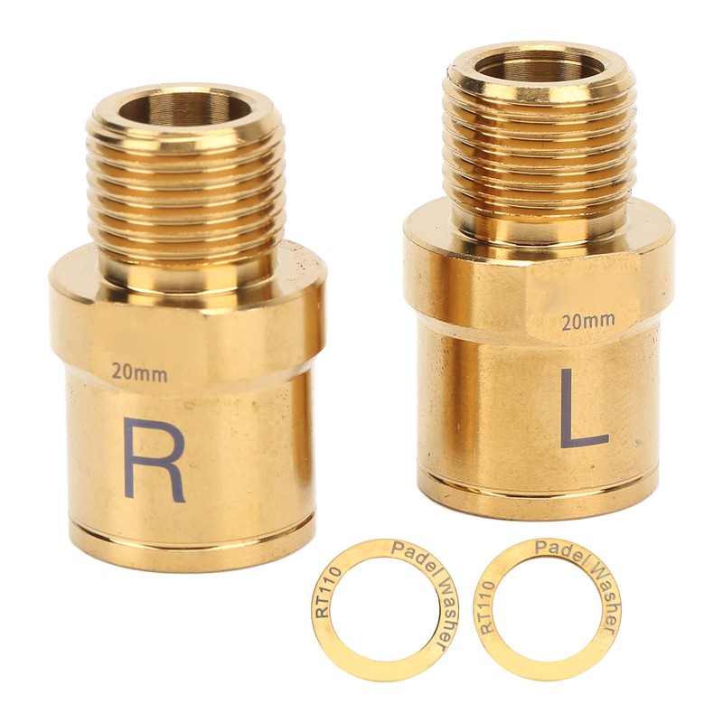 RISK Bike Pedal Extender Titanium Alloy Bicycle Pedal Extended Spindle