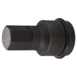 TONE Hexagon Socket for Impact 6AH-24 Insertion Angle 0.7 inch (19.0 mm) (3/4 inch), Double Side Width 0.9 inch (24 mm)