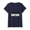 Womens Fernley Vaqueros Nation HS V-Neck T-Shirt