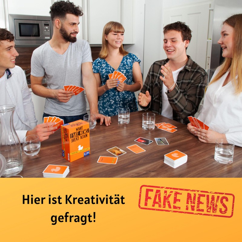 HUCH! Make Fake News Great Again Party Game