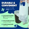 KOMPOSTABLES 100% Home Compostable Kitchen Trash Bags, 13 Gallon, Unscented