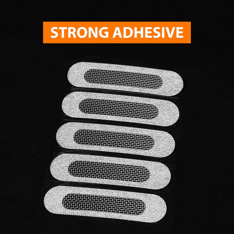 by.RHO 50pcs Window WEEPHOLE Cover Screen Patch (White)