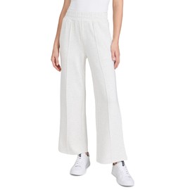 Varley Women's The Wide Leg Pants 28", Ivory Marl, Off White, L