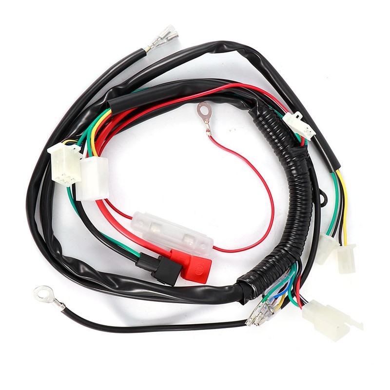 Electric Engine Start Wiring Loom Harness for Pit Bike Motorcycle