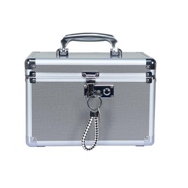 Simple Keyed Lock Medication Box Medium Grey