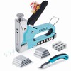 SHALL Hand Stapler Set, 3-in-1 Powerful Wooden Stapler with 3000