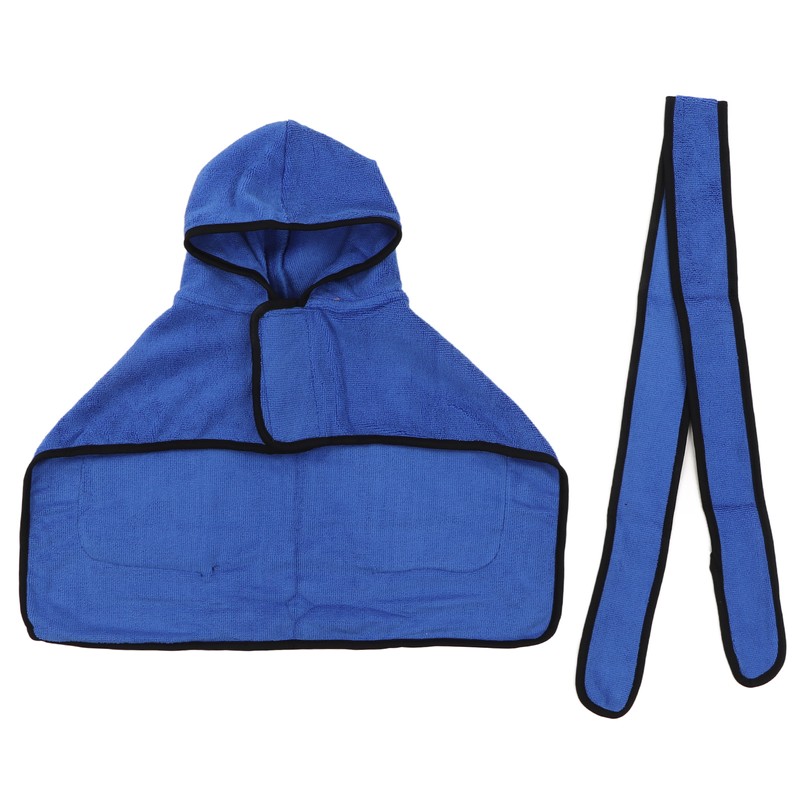 Dog Towel Strong Absorbent Quick Drying Hand Pockets Design Hooded