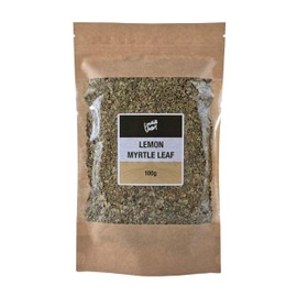 Lowhill Valley Lemon Myrtle Leaf Herbal Tea - Backhousia citriodora - 100% Pure, Natural, and Refreshing Loose Leaf Herbal Tea – Responsibly Sourced – No Additives or Preservatives – 100g
