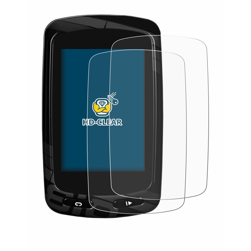 2x BROTECT HD-Clear Screen Protector Garmin Edge 810 Protector -