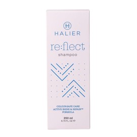 Halier Re:Flect Shampoo for Coloured Hair Paraben Free 250 ml - Regenerates Coloured Hair, Moisture and Colour Protection, with Natural Ingredients, with Active Shine & Repair™ Formula