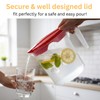 1 x Plastic Jug 1Litre Fridge Door Water Jug -