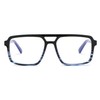 FEISEDY Retro 70s Blue Light Filter Glasses Men Women Square